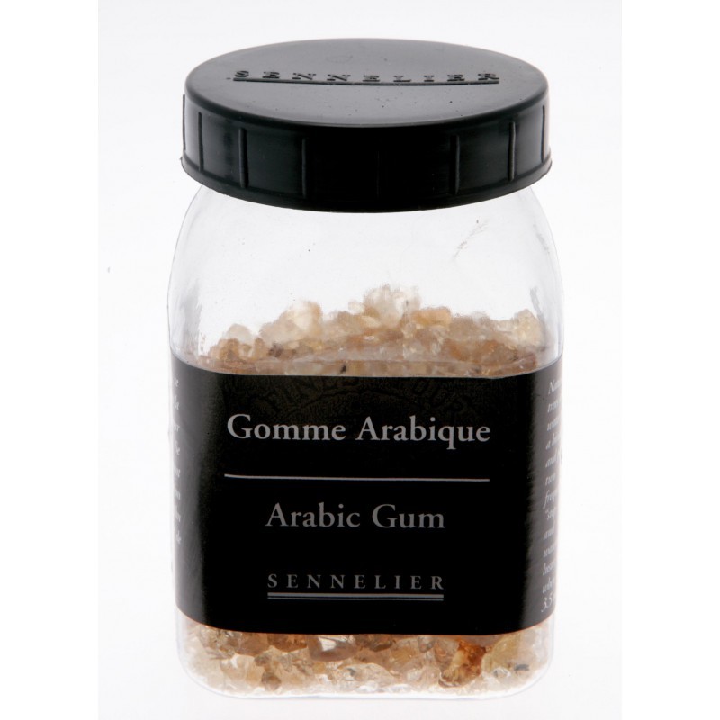 Gomme arabique en grains, pot 100g