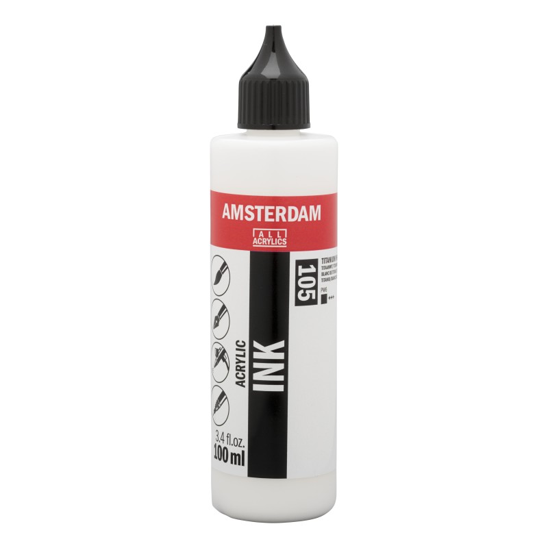 Encres acrylique Amsterdam, flacon 100ml