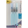 Blister de 3 pinceaux à réservoir d'eau Aquash Brush