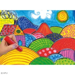 Set de bâtons gouache solide Color Sticks