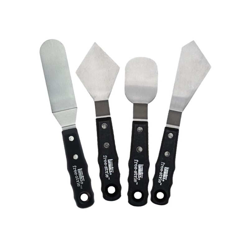 CYH Ensemble de spatule de peintre avec manche en plastique, grattoir de  couteau de | bol