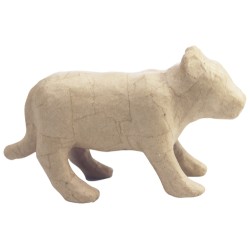 Tigre en papier maché - 20x7x11.5cm