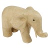 Eléphant en papier maché - 23x12x14cm