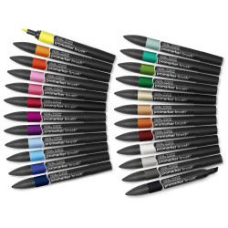 Trousse 24 feutres ProMarker Brush - Etudiant Designer