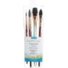 Set Professionnel pinceaux aquarelle Neptune x4 pcs