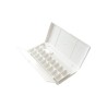 Palette plastique rectangle aquarelle 18 emplacements