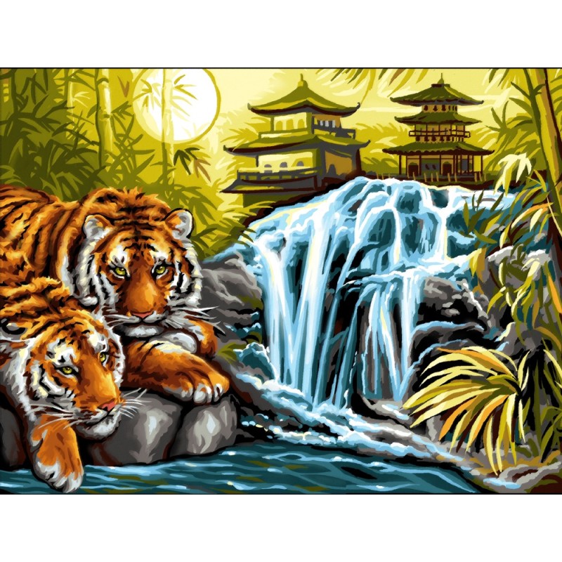 Peinture par numéros 30x40cm - Sérénité