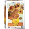 Puzzle 1000 pièces - Vase avec douze tournesols de Van Gogh