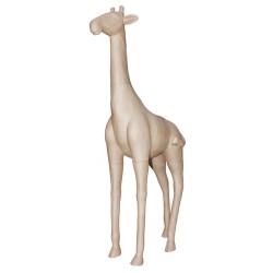 Girafe XL en papier maché - 80x35x160 cm