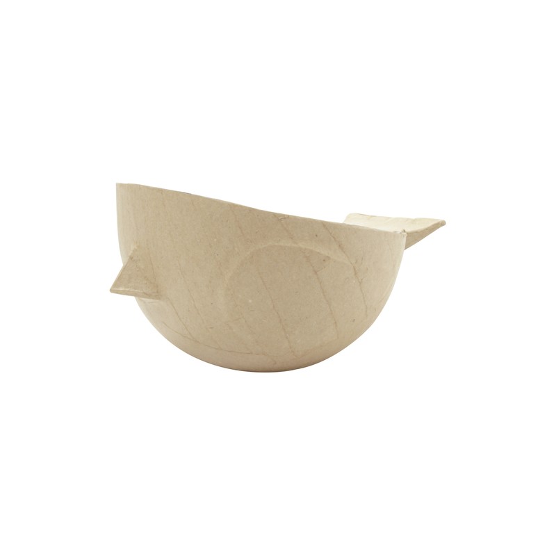 Cache-pot Oiseau médium en papier maché - 150x120x78 mm