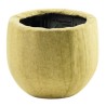 Cache-pot rond en papier mâché - 80x80x60 mm