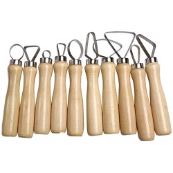 Set de 10 mirettes simples pour potier