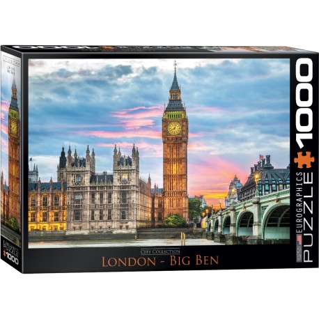 Puzzle 1000 pièces - Big Ben Londres