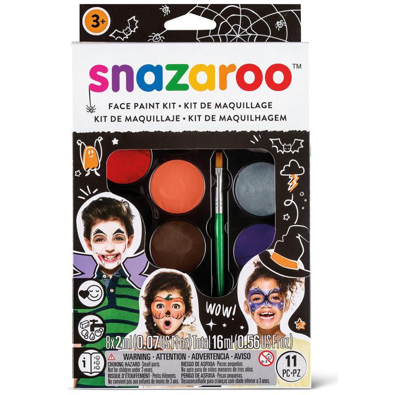 Kit crayons palette de maquillage enfant/adulte carnaval