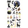 Stickers relief Puffies - Halloween sorcière