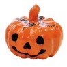 Citrouille Halloween en papier maché - 12 cm