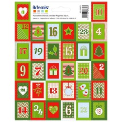 Stickers timbre x32pcs - Home sweet home