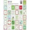 Stickers timbre x64pcs - Sweet christmas