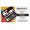 Coffret en bois noir acrylique Abstract 9x120 ml