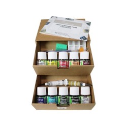 Coffret Collection peinture Vitrail 10x45 ml