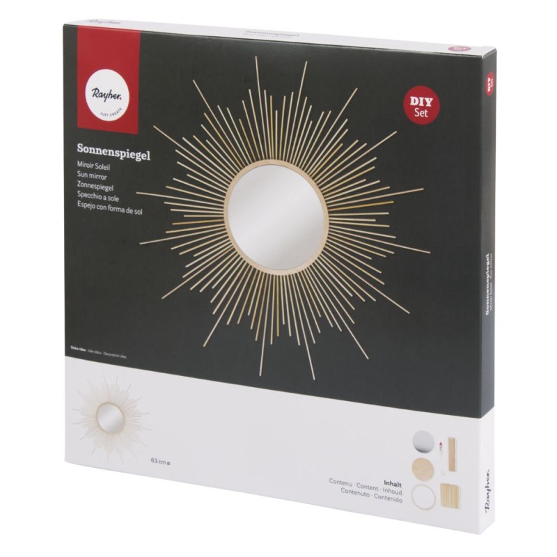Kit Miroir Soleil grand, Ø63cm