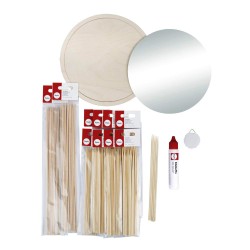 Kit Miroir Soleil grand, Ø63cm