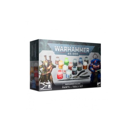 Set Warhammer 40000, peinture et accessoires
