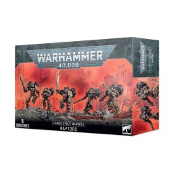 Set 5 figurines à peindre Warhammer 40K - Raptors