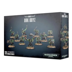 Set 11 figurines à peindre Warhammer 40K - Ork Boyz