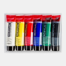 Set peinture acrylique Amsterdam, tubes de 20 ml