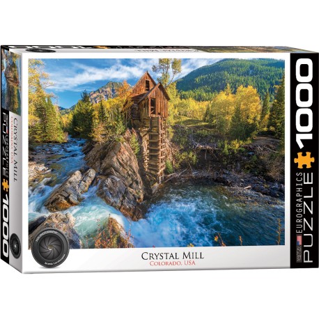 Puzzle 1000 pièces - Crystal Mill, Colorado USA