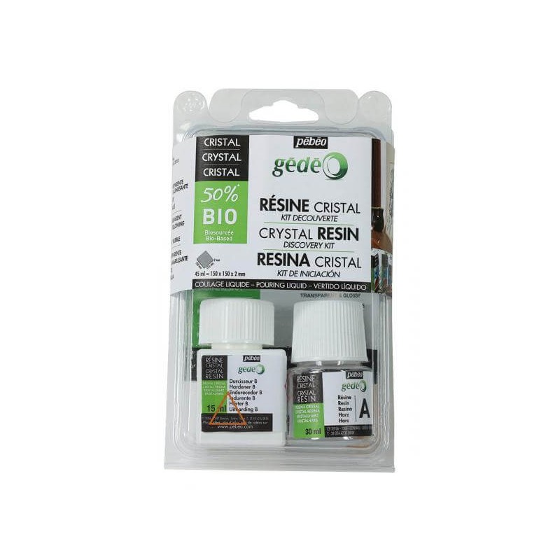 Kit résine cristal Biorganic Gédéo