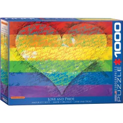 Puzzle 1000 pièces - Love & pride