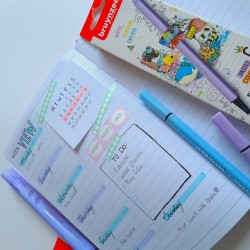 Etuis de 6 feutres fins Fineliners Bruynzeel 