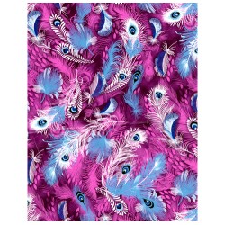 Papier Décoptach Violet n°577, feuille 30x40cm