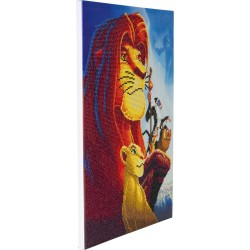 Kit tableau à diamanter Crytal Art Disney 40x50cm - Le Roi Lion