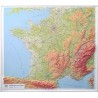 Carte en relief IGN de la France - 94x114 cm