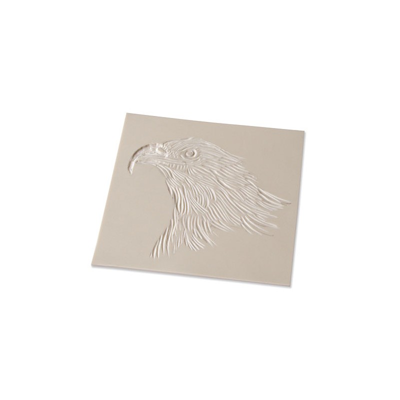 Plaque de gomme à graver