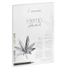 Blocs de dessin Hemp (Chanvre) 80g/m², 80 fls collées petit côté