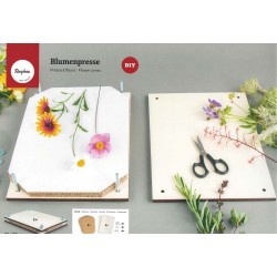 Kit herbier presse à fleurs 21x30cm
