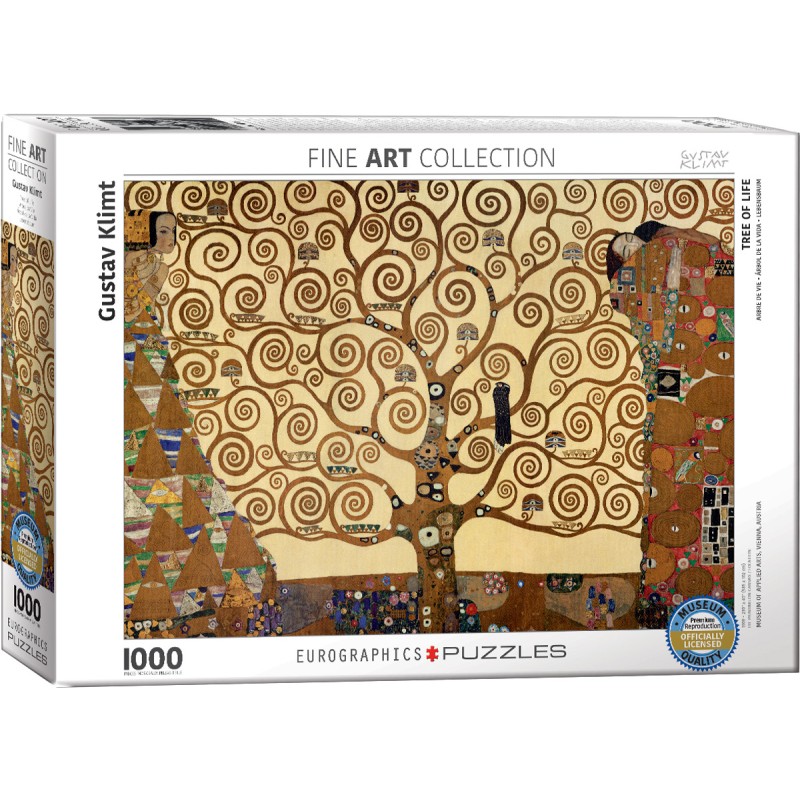 Puzzle 1000 pièces - L'arbre de vie, de Klimt