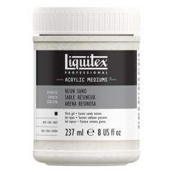Médium gel de texture sable résineux Liquitex, pot 237ml