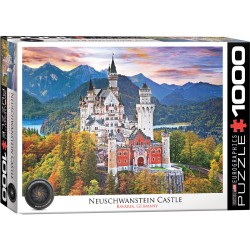 Puzzle 1000 pièces - Château de Neuschwanstein en Allemagne