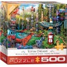 Puzzle 500 pièces - Rêve de totems, de Jason Taylor