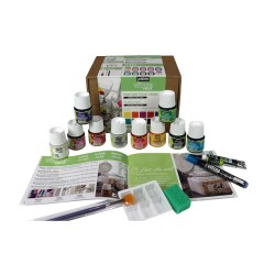Coffret collection n°1 peinture Vitréa 160 10x45 ml