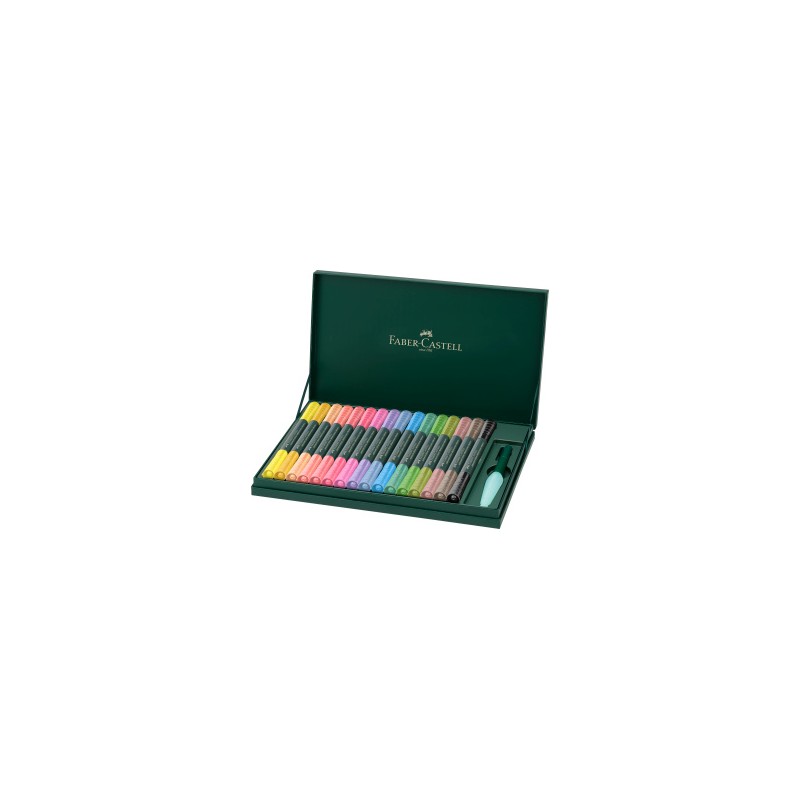 Coffret de crayons de couleurs, pastels, marqueurs aquarelles.