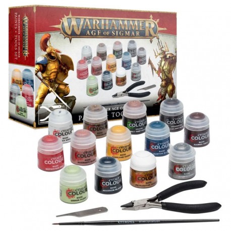 Set Warhammer Age of Sigmar - peinture et outils