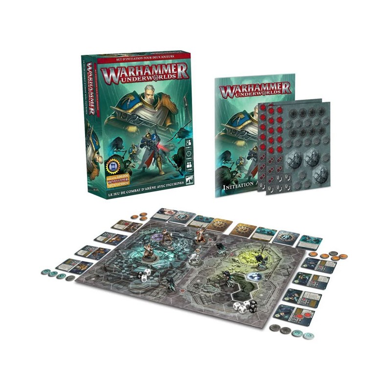 Set d'initation 2 joueurs Warhammer Underworlds + 8 figurines à peindre