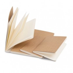 Carnets de voyage Hahnemühle Travel Booklets 140g/m², 2x 20 fls cousues