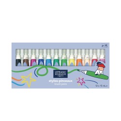 Set de stylos-pinceaux gouache Lefranc Bourgeois Education